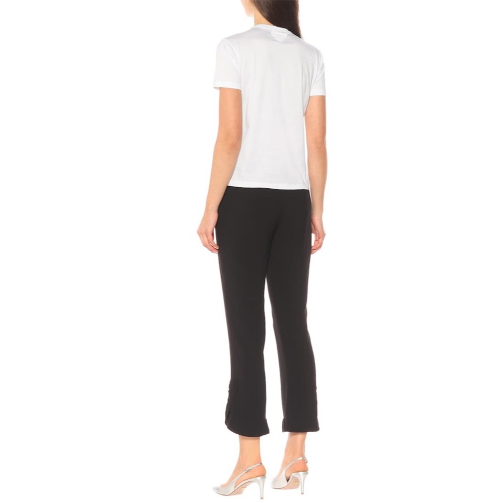 Prada Cotton-Jersey T-Shirt - Picture 3 of 10